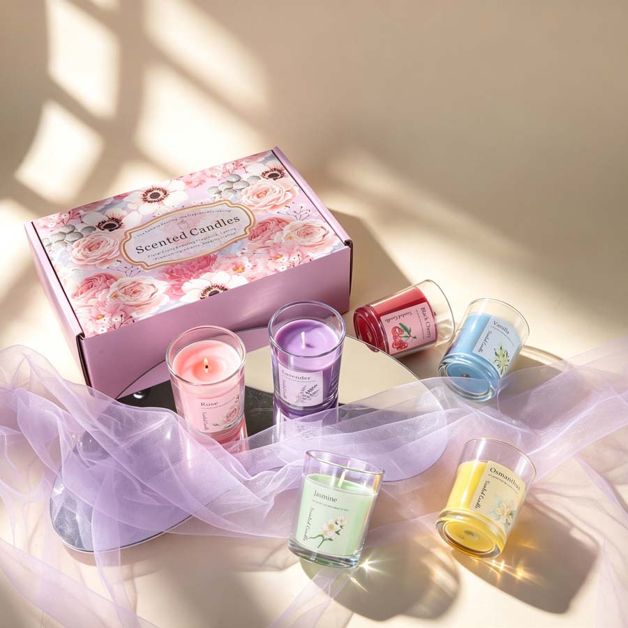 Aromatherapy Scented Candle Gi - Home Fragrance Gift review and price
