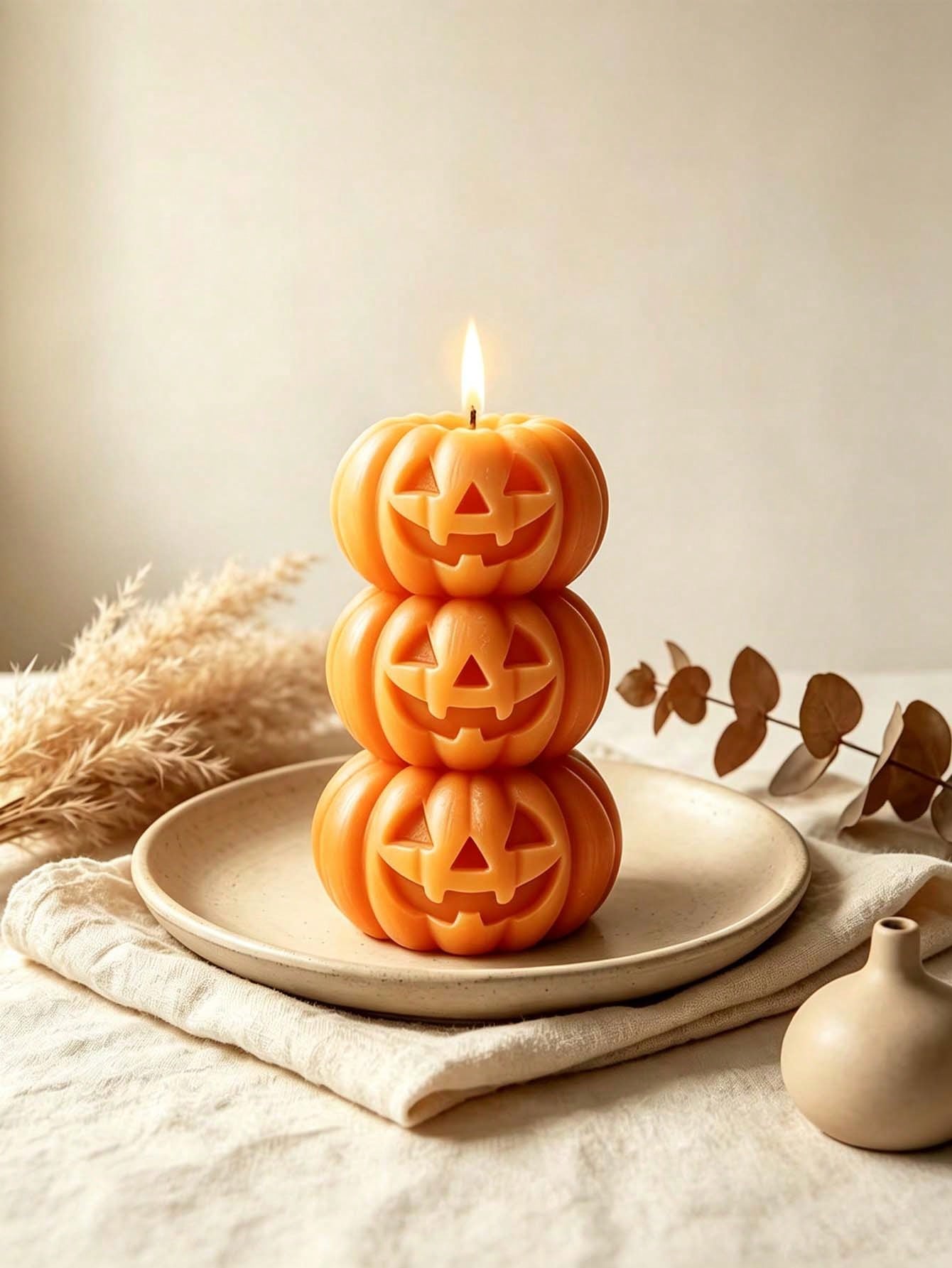 1pc Halloween 3-Layer Pumpkin  - Home Fragrance Gift review and price