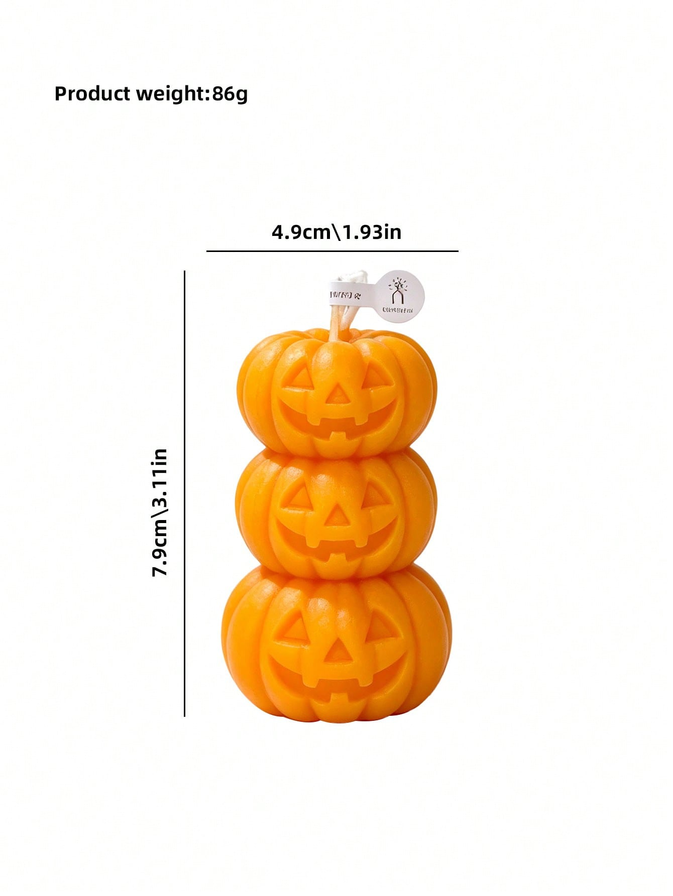 1pc Halloween 3-Layer Pumpkin  - Home Fragrance Gift review and price