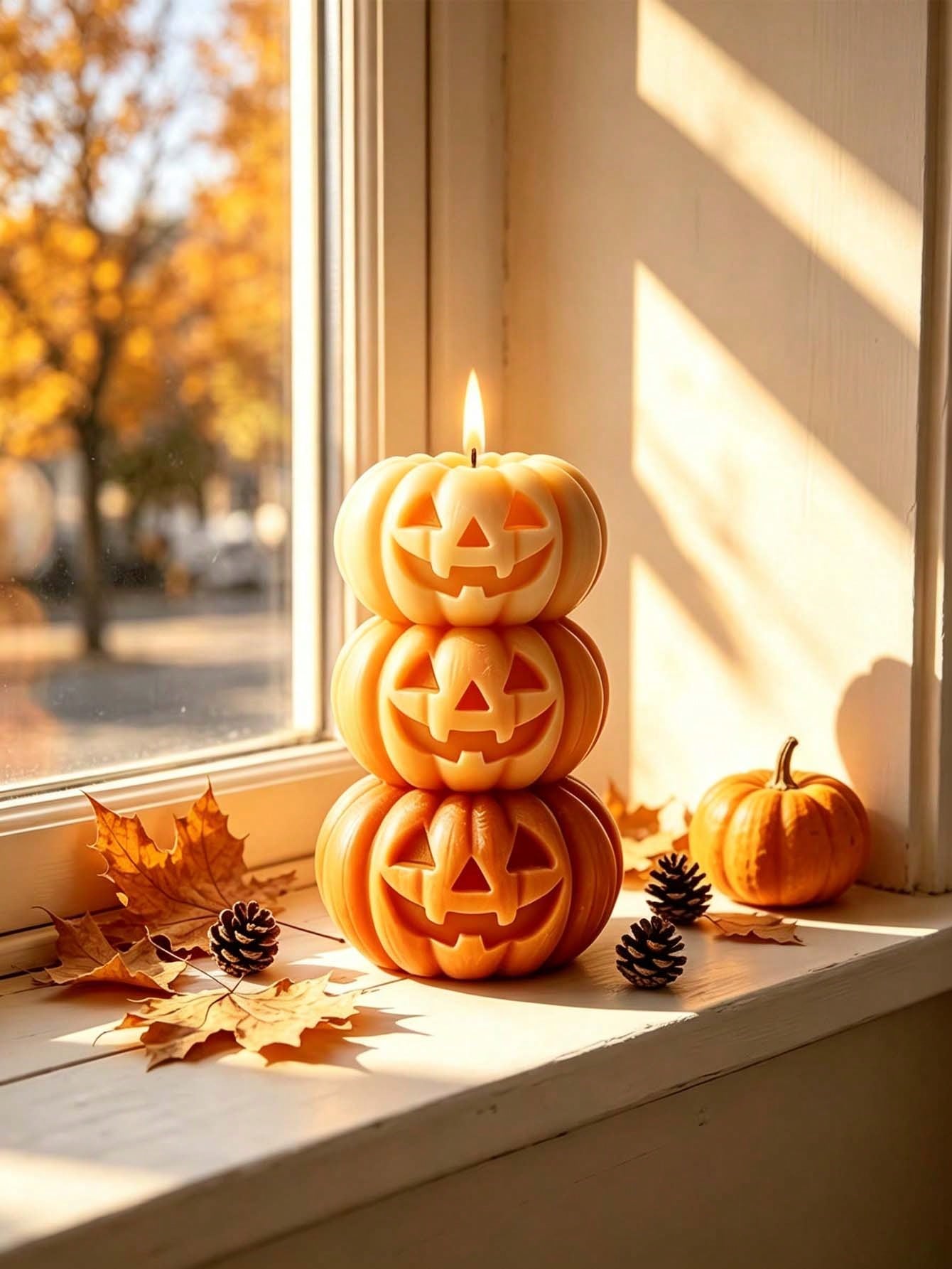 1pc Halloween 3-Layer Pumpkin  - Home Fragrance Gift review and price